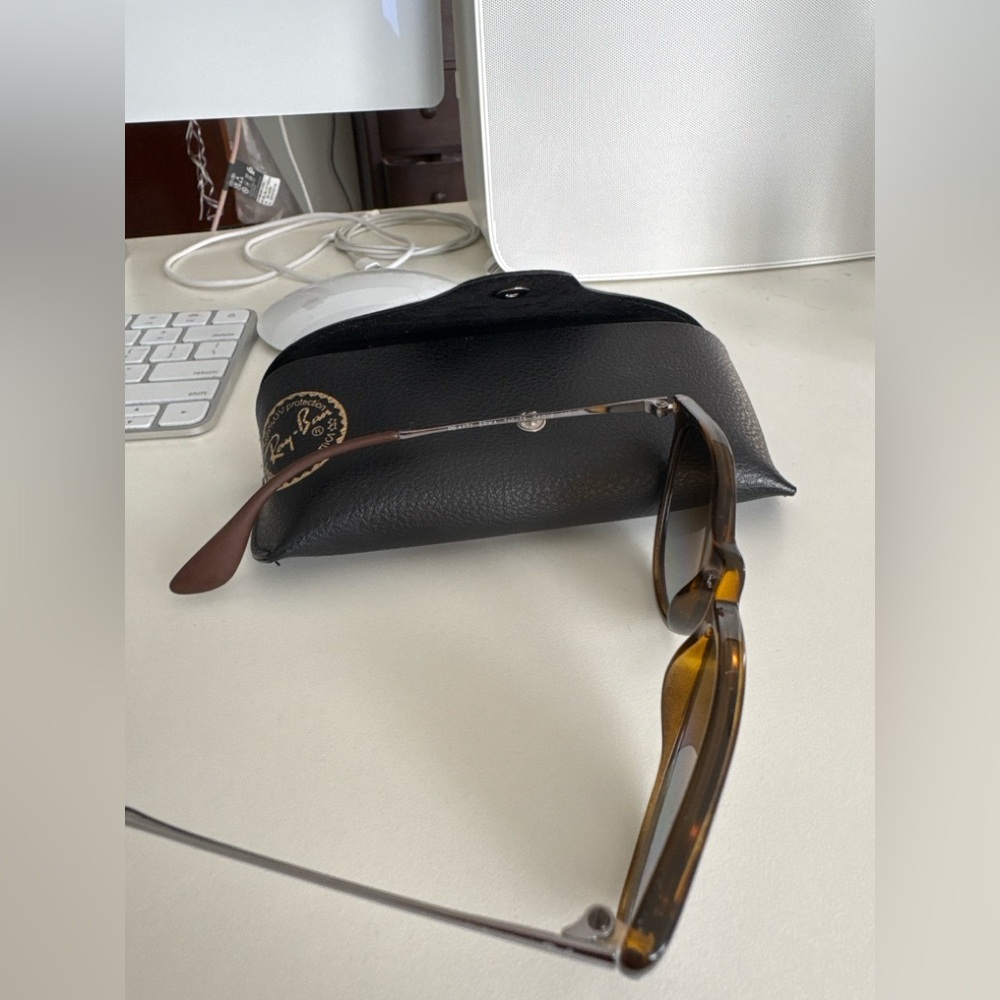 Ray-Ban Erika RB4171 710/T5 Havana Polarized Sunglasses 54mm Brown Lens